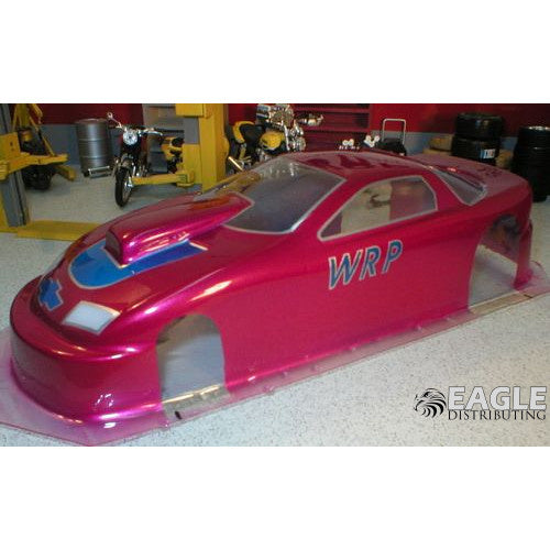 96 Camaro P/S Drag Body, Clear Lexan, w/masks WRPB35