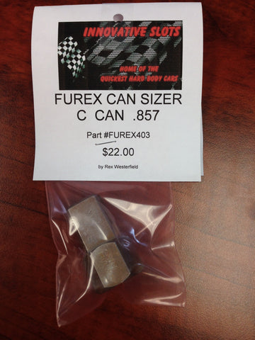 FUREX403 C CAN SIZER .857 - Innovative Slots