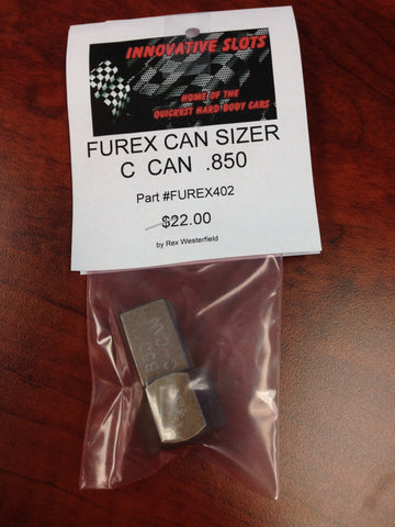 FUREX402 C CAN SIZER .850 - Innovative Slots