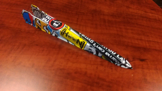 Harris hydro dipped and clear coated Innovative dragster body & windscreen