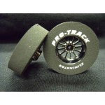 PTMN402E,BLK - DRAG REAR TIRES - 1 3/16" IN DIAMETER AND .300 WIDE. TURBINE BLACK