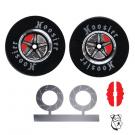 Mid America Brake Rotors Rear w/Vinyl Brake Calipers MAR732R