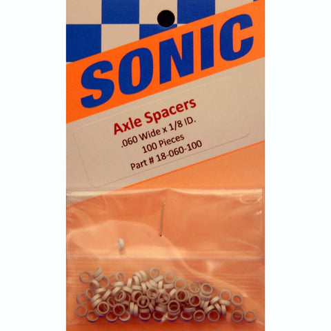SON18-060-100 - .060 1/8 Axle Spacers